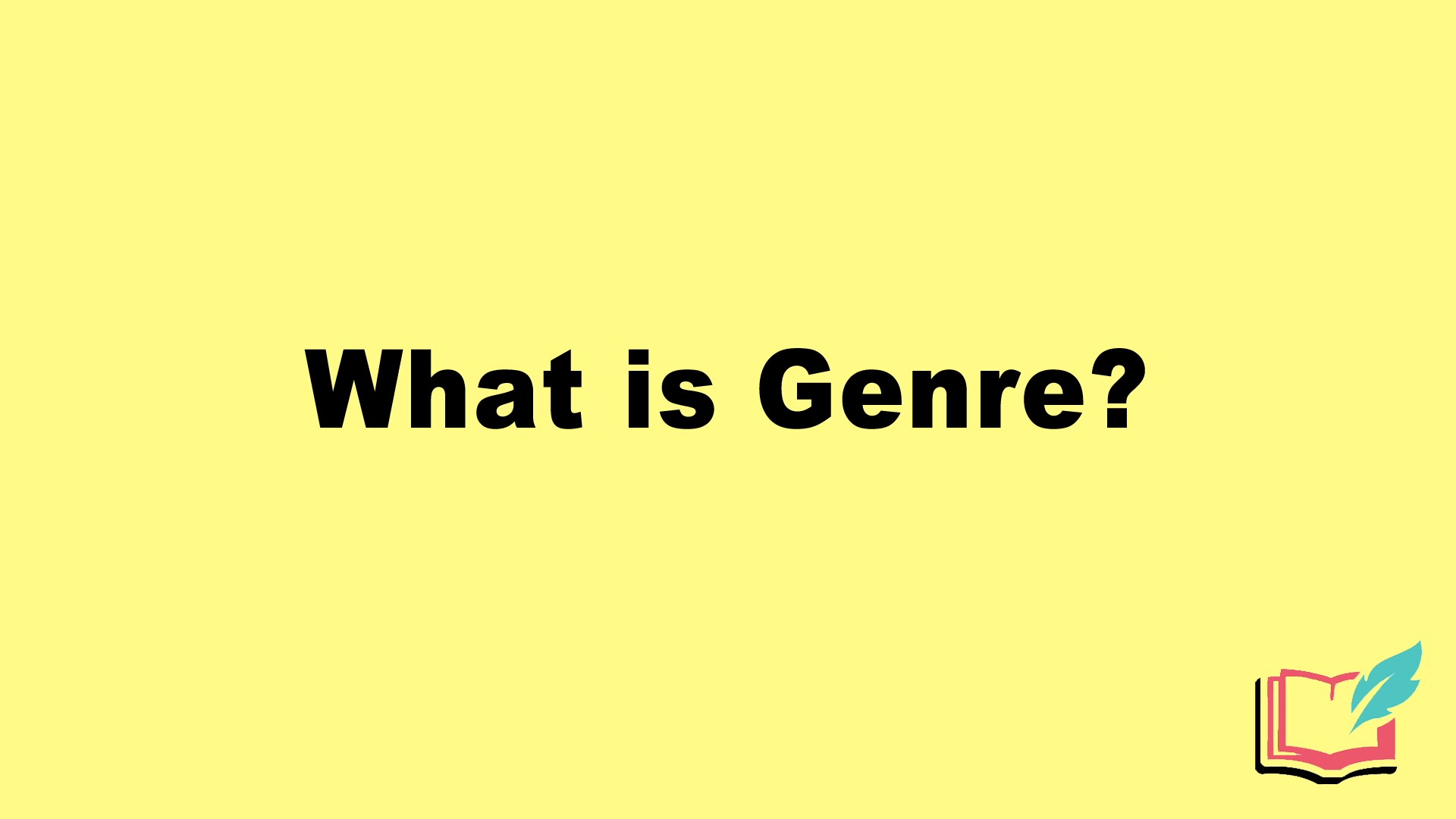 what is genre literary term