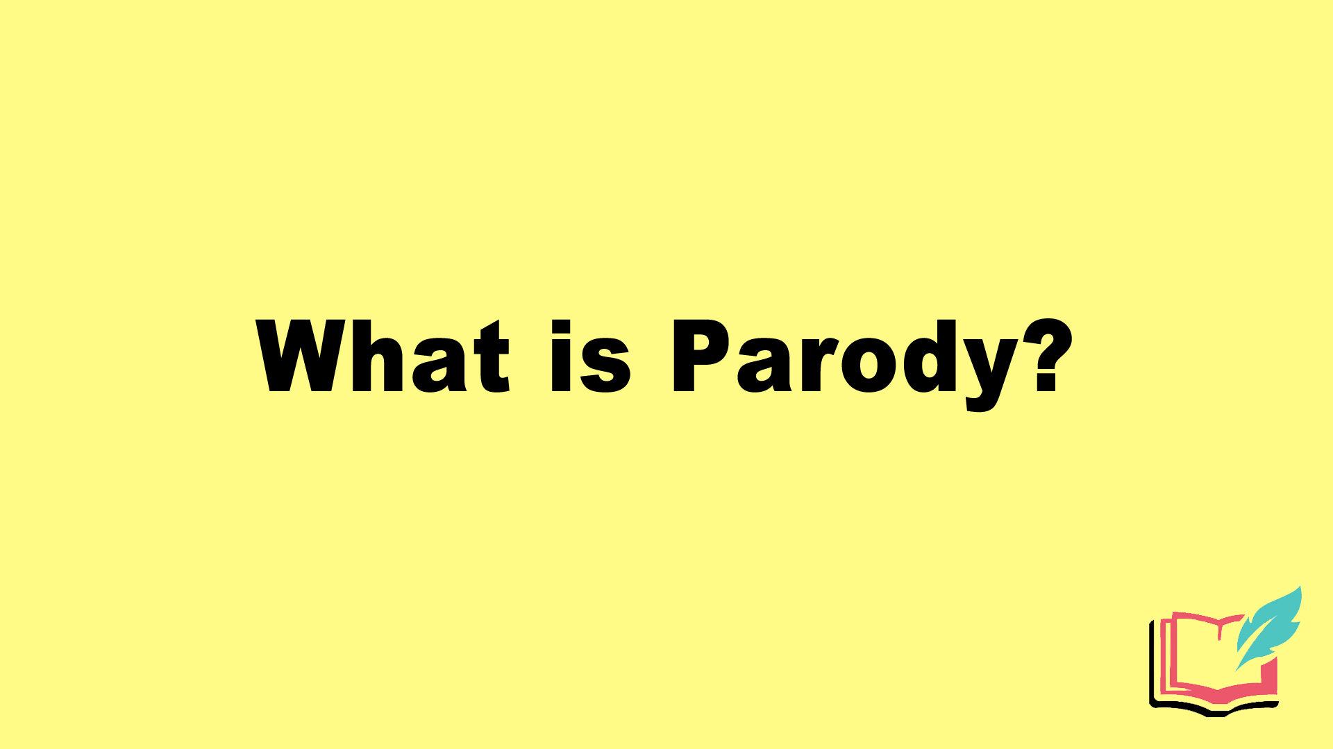 what is parody in literature